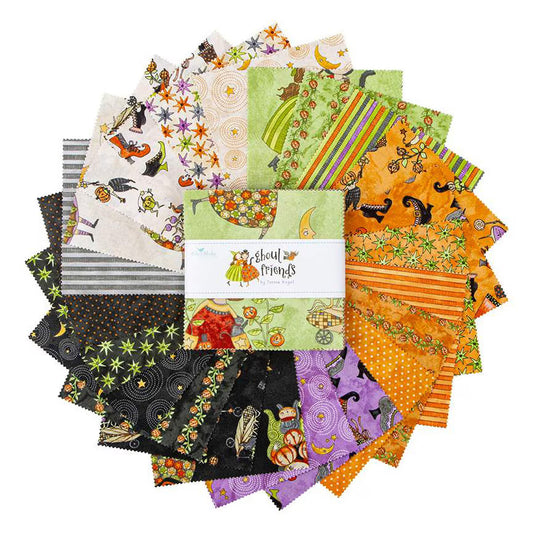 Teresa Kogut Ghoul Friends 10" Stackers - Small Town Fabric Co.