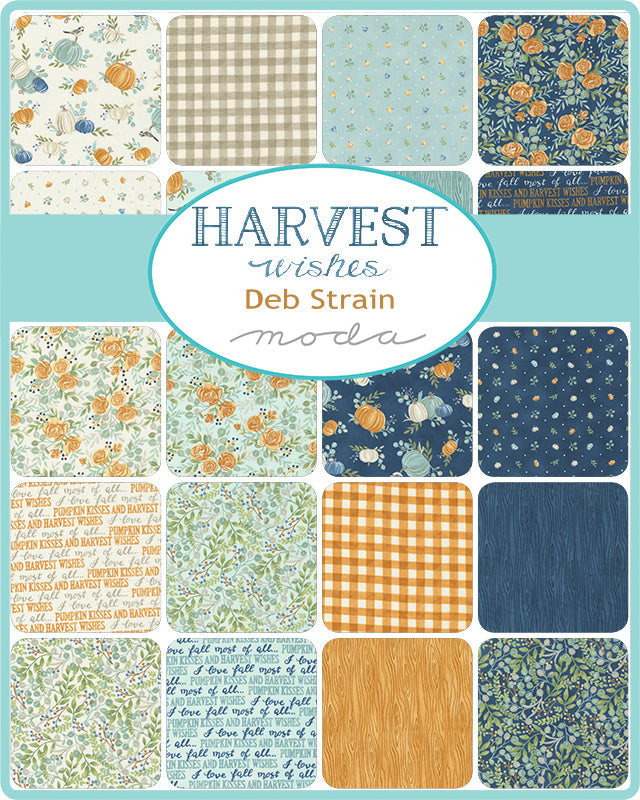 Harvest Wishes – 5" Charm Pack by Deb Strain for Moda Fabrics - Small Town Fabric Co.
