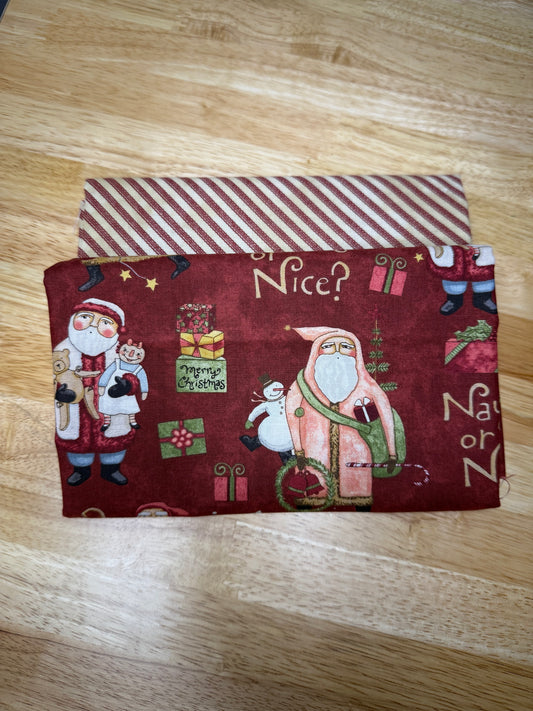 Naughty or Nice 2-Pack – 1/2 Yard Holiday Bundle by Teresa Kogut - Small Town Fabric Co.