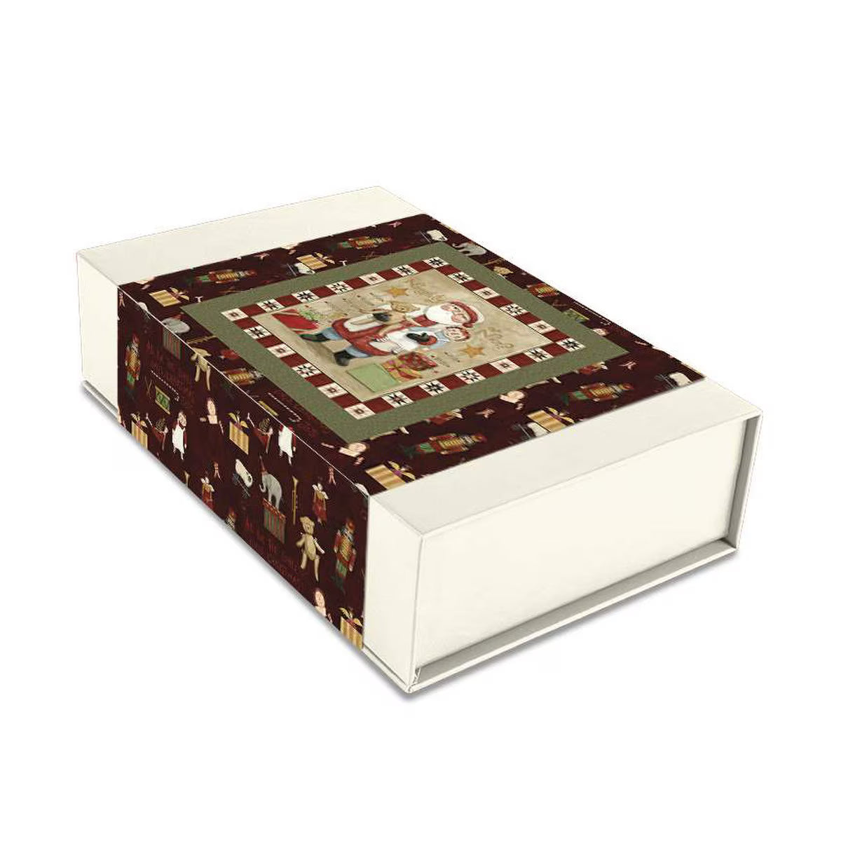 Teresa Kogut – Naughty or Nice Panel Quilt Kit - Small Town Fabric Co.