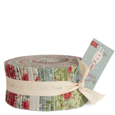 Tilda Fabrics – Merry Little Christmas 2.5” Strips (Jelly Roll) - Small Town Fabric Co.