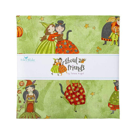 Teresa Kogut Ghoul Friends 10" Stackers - Small Town Fabric Co.