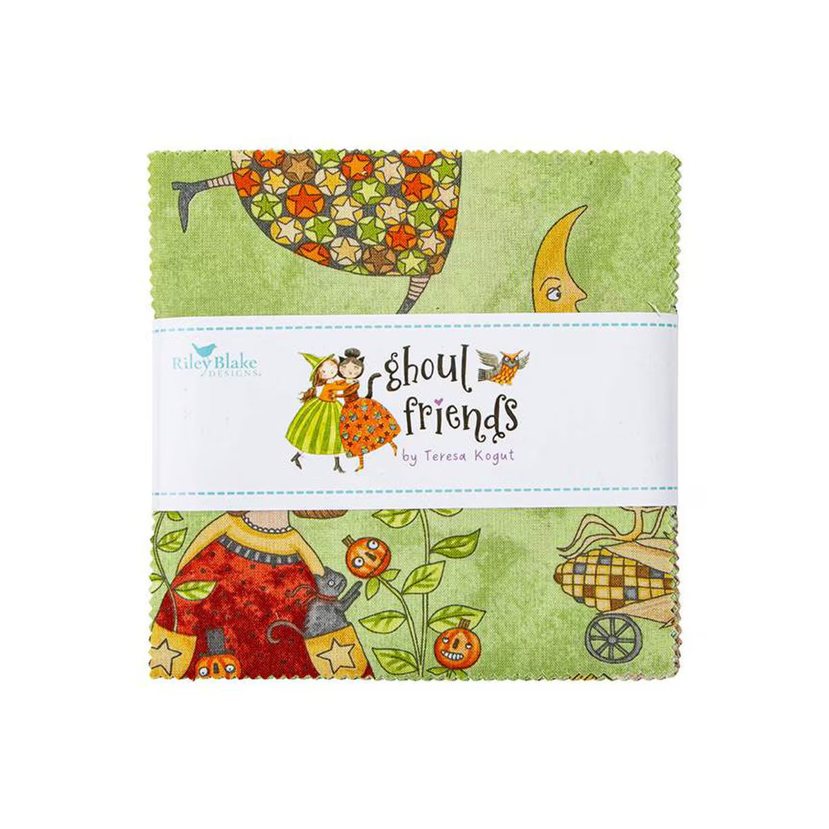 Teresa Kogut Ghoul Friends 5" Stacker - Small Town Fabric Co.