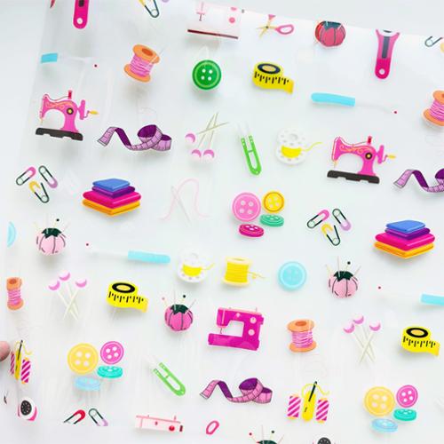 Clear Vinyl – 12" x 52" | 12 Gauge  By Sew Hungryhippie – Made in the USA - Small Town Fabric Co.