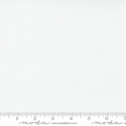 Moda – Bella Solids Bleached White PFD (9900 97) – by the Half Yard - Small Town Fabric Co.